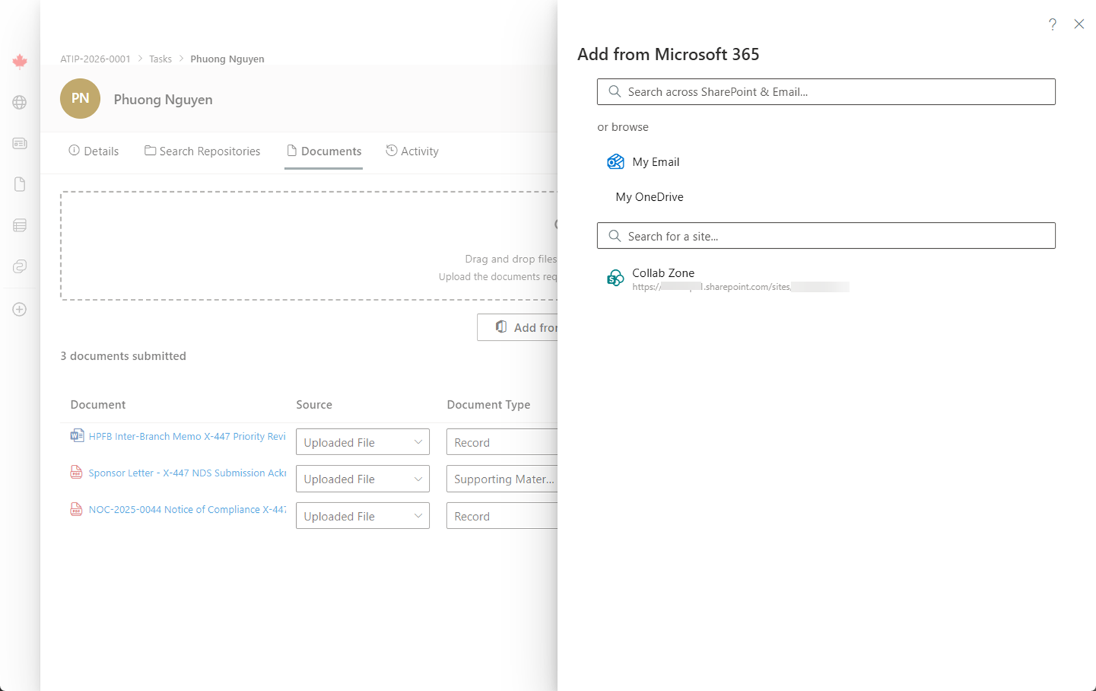 Integrated with Microsoft 365